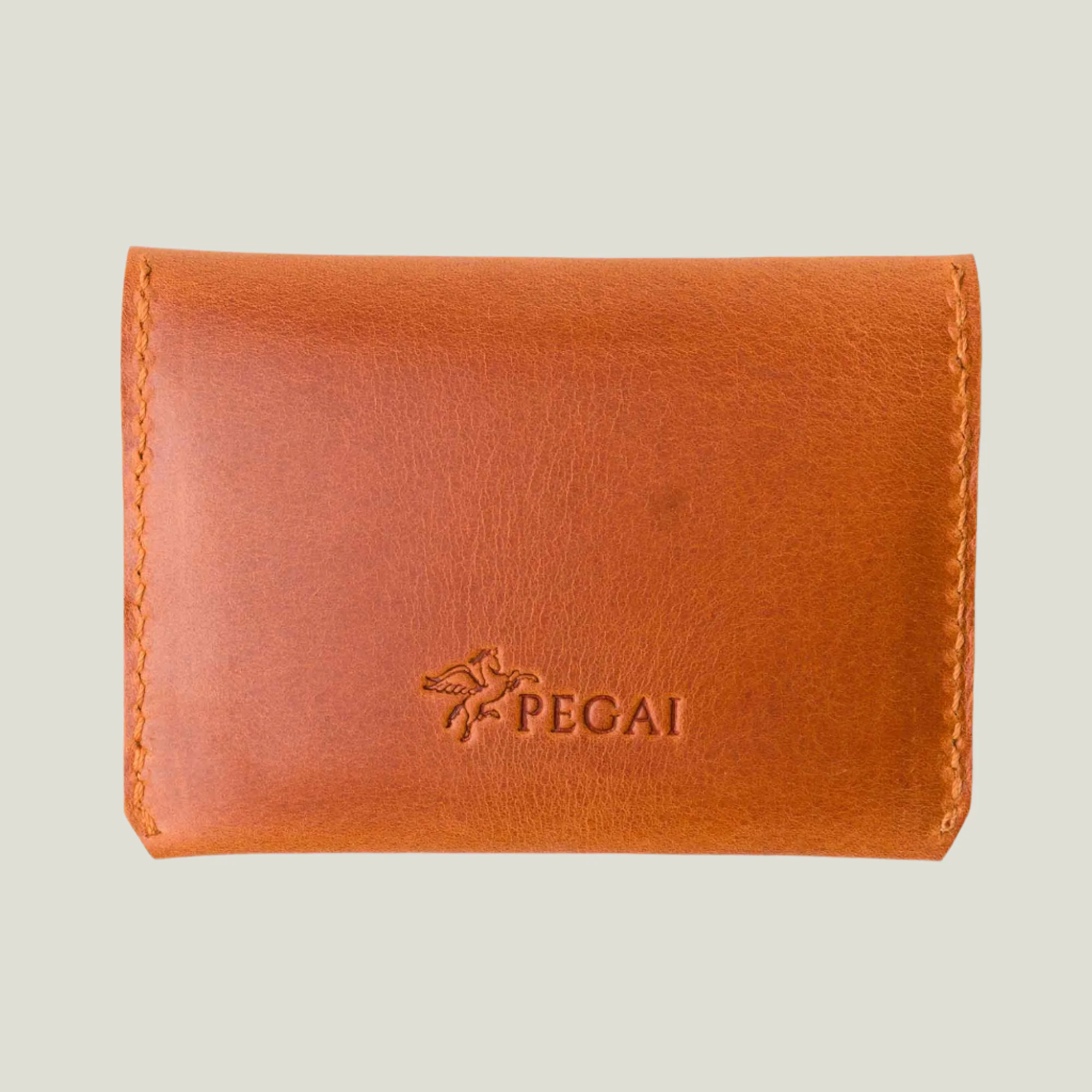Seline Leather Card Holder | Whiskey - Image 3